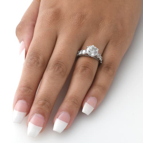 Bliss Diamond Certified 5 1/2 Cttw Diamond Engagement Ring 14k Gold Lab Grown In 14k White Gold