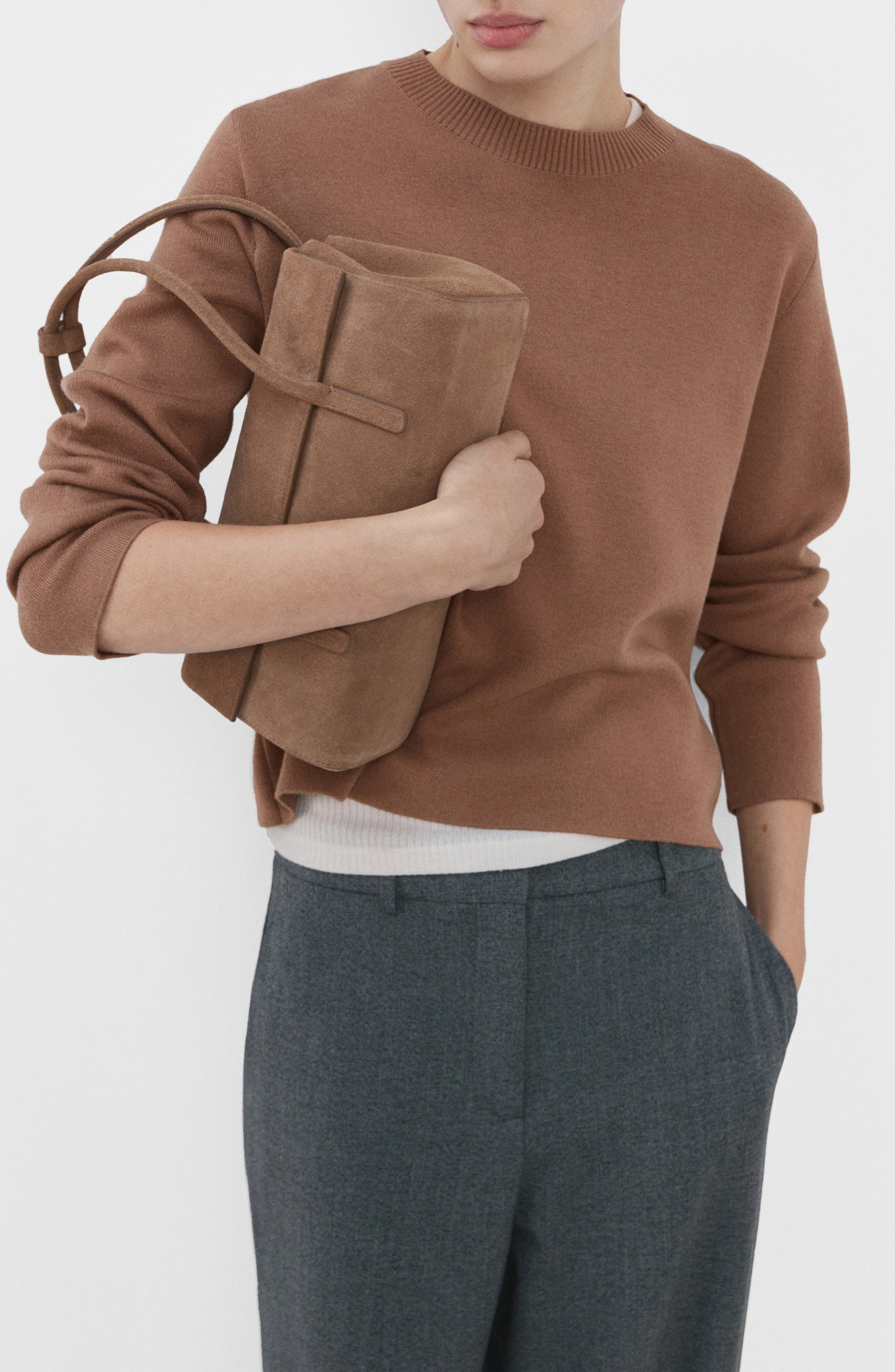 Fine Knit Crewneck Sweater