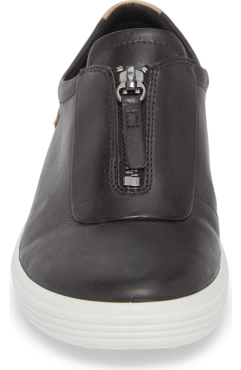 ECCO Soft 7 Center Zip Sneaker, Alternate, color,