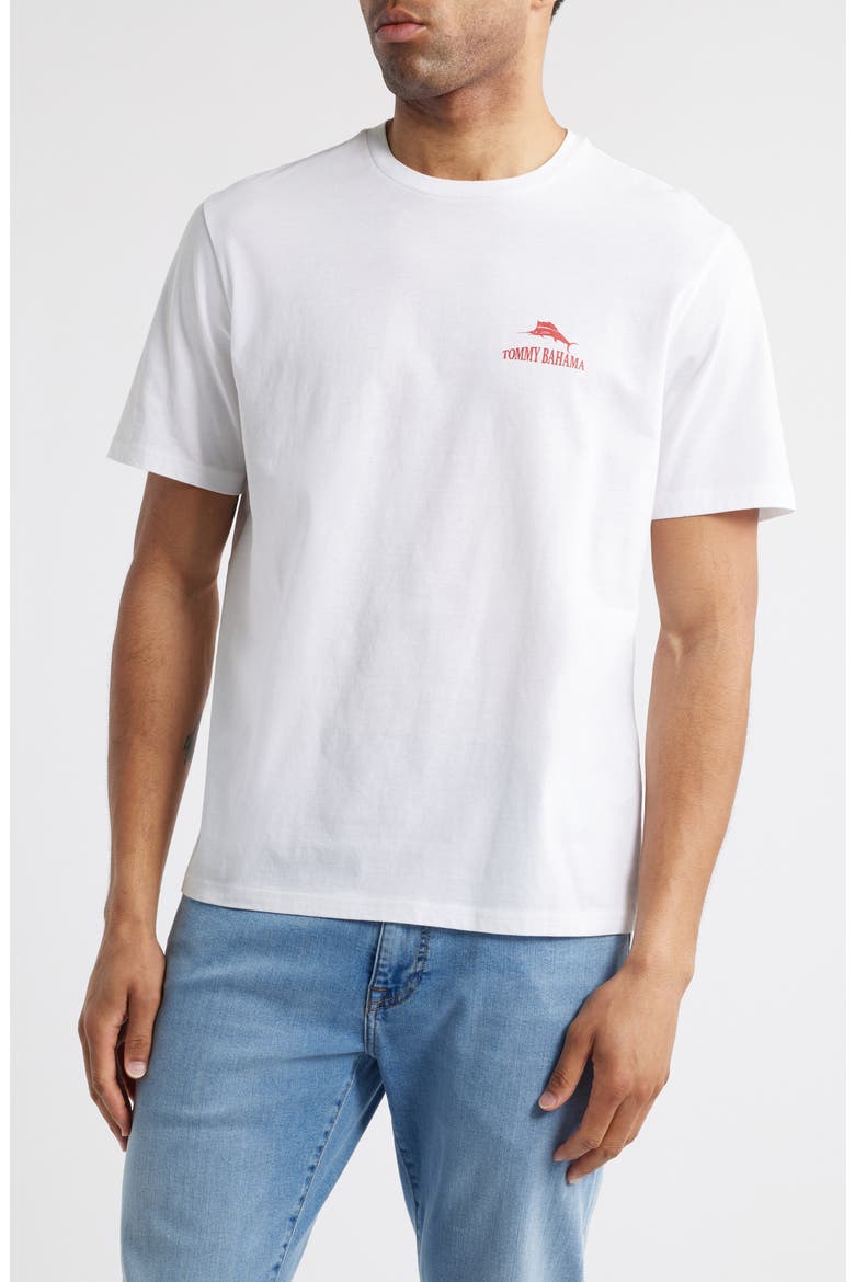 Bird It Through the Grapevine Graphic T-Shirt, Main, color, WHITE