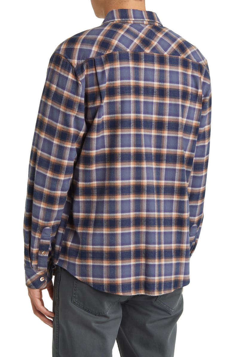 Rails Sussex Regular Fit Plaid Stretch Cotton Flannel Button-Up Shirt, Alternate, color,