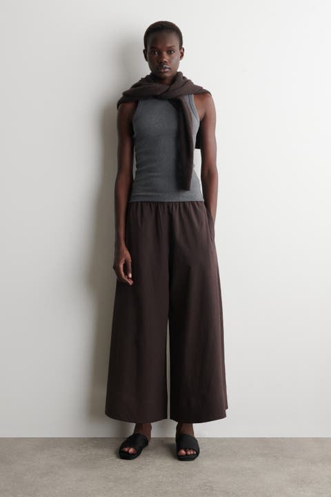 Seersucker Culottes
