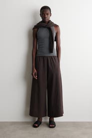 COS Seersucker Culottes