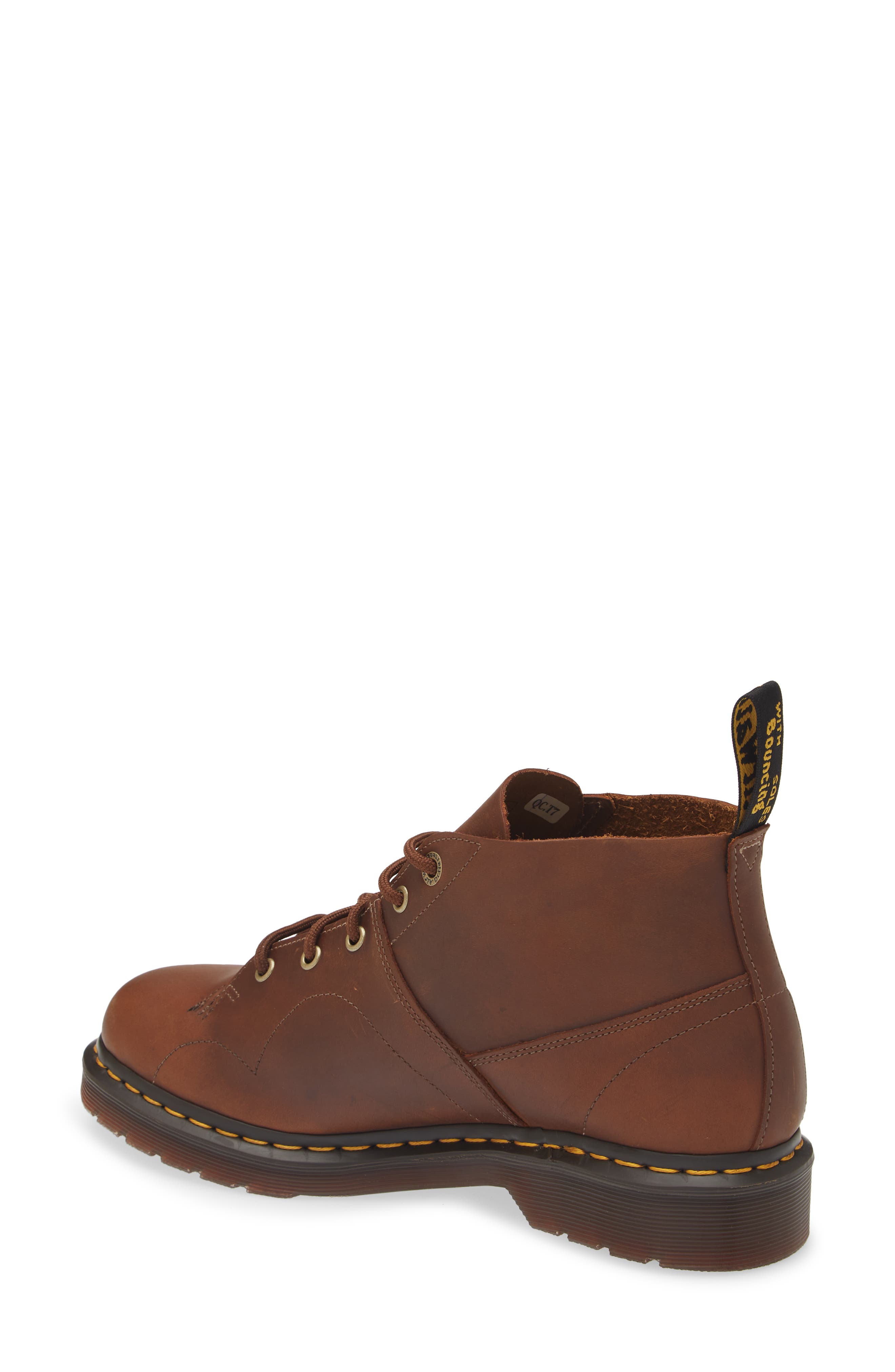Dr. Martens Church Lace-Up Boot, Alternate, color, 