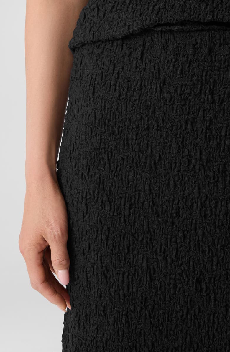 Eileen Fisher Knit Pencil Skirt, Alternate, color, Black