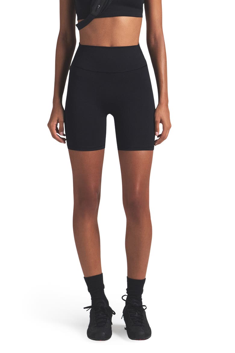 Matte Bike Shorts, Main, color, OBSIDIAN