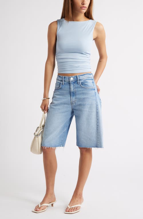 Open Edit Boat Neck Sleeveless Top