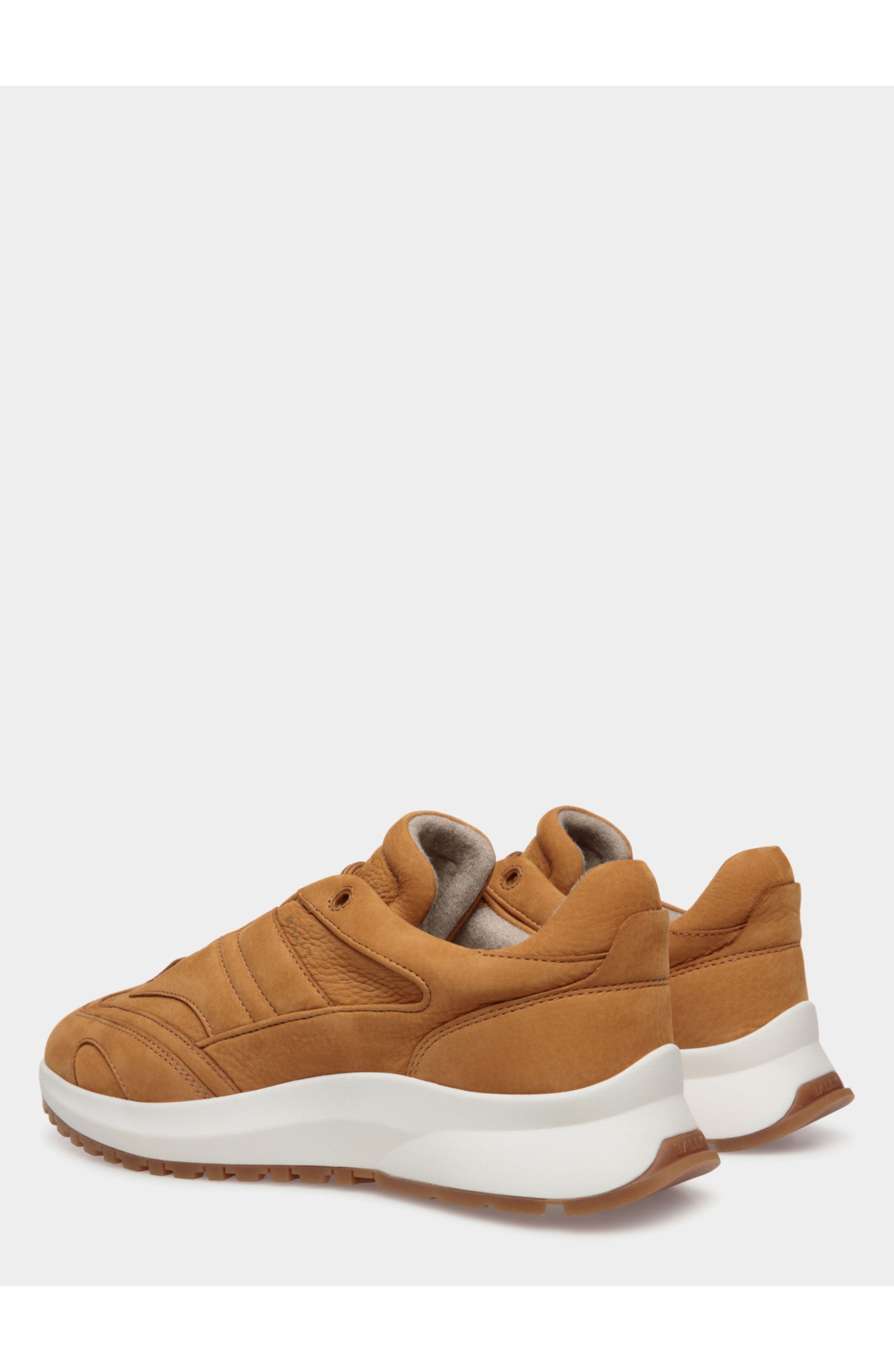 Bally Outline Sneaker in Nubuck Leather, Alternate, color, Deserto 22