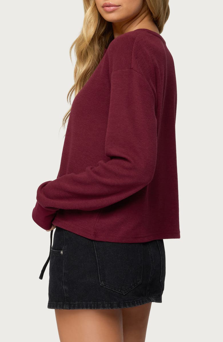 EDIKTED Deni Henley Shirt, Alternate, color, 