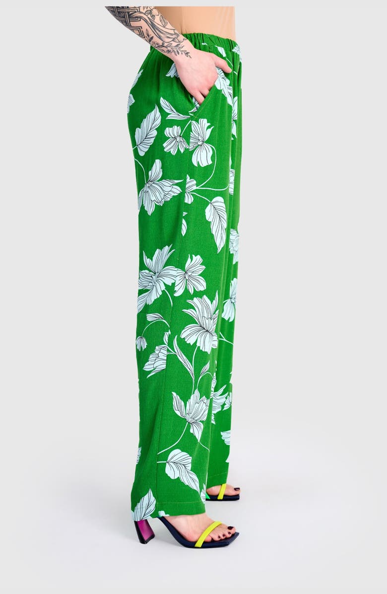 Alembika Reef Straight Pants, Alternate, color, Green