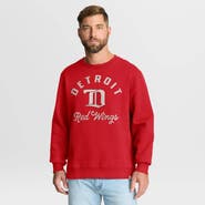FANATICS Men's Fanatics Red Detroit Red Wings Vintage Stickler Sweatshirt