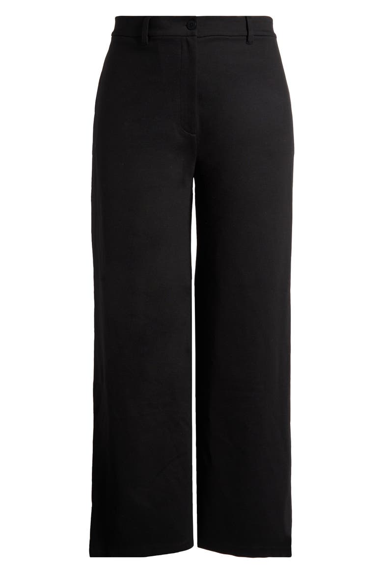 Wide Leg Pants, Alternate, color, BLACK