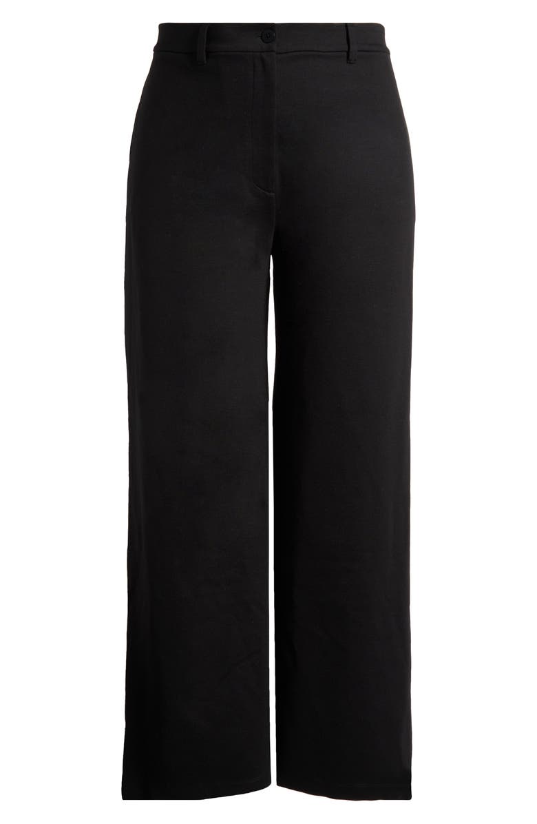 Eileen Fisher Wide Leg Pants, Alternate, color, Black