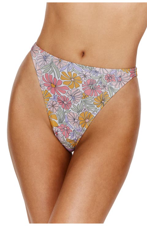 Soft Bloom High Waist Bikini Bottom