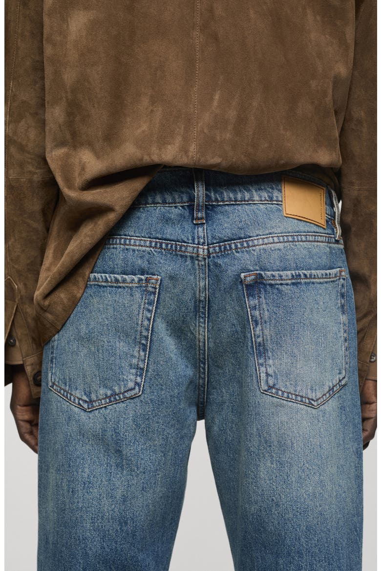 Straight Leg Jeans, Alternate, color, MEDIUM VINTAGE BLUE