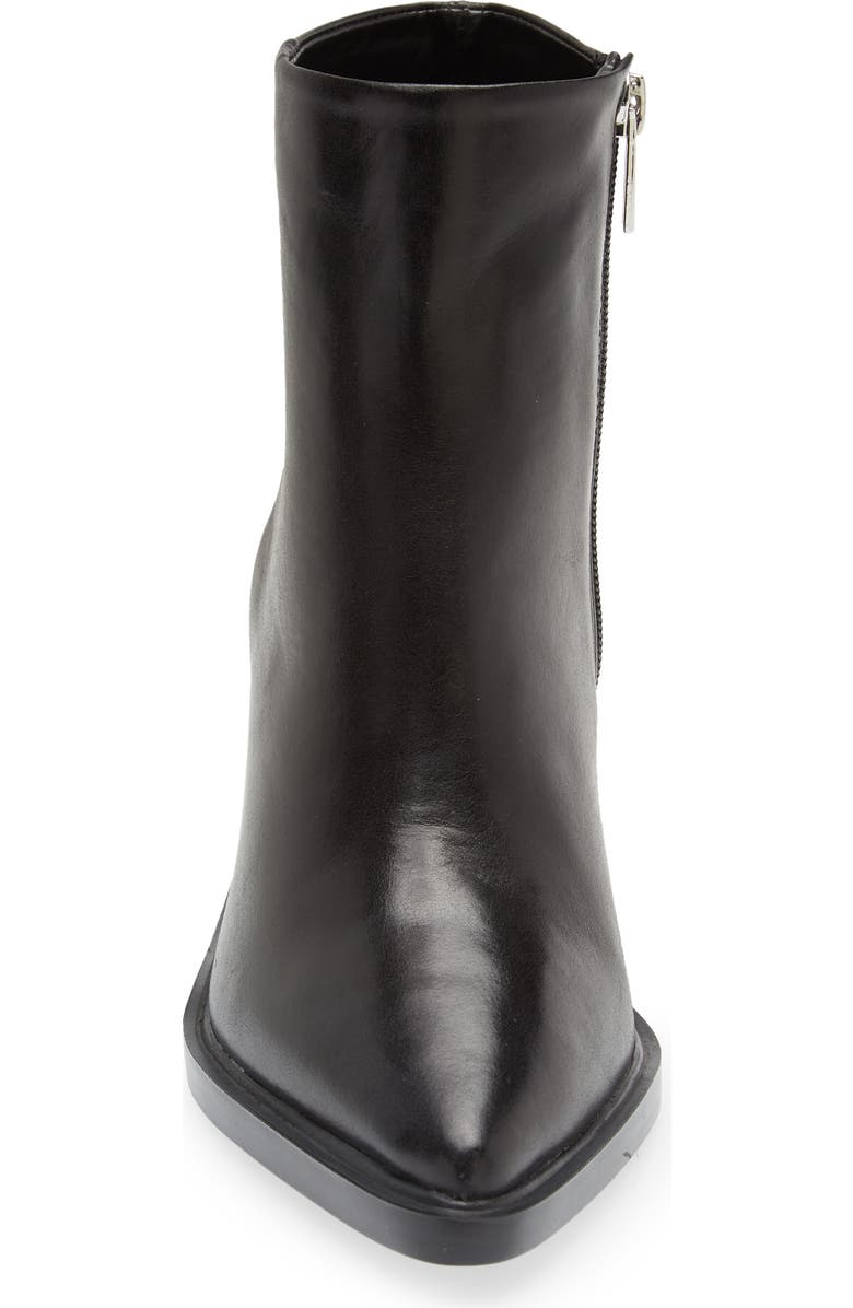 Vince Camuto Rinvalla Pointed Toe Leather Bootie, Alternate, color,