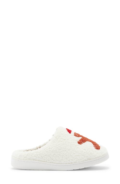 Mia Cozi Slipper In White