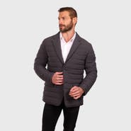 Perry Ellis Tech Stretch Quilted Blazer Jacket