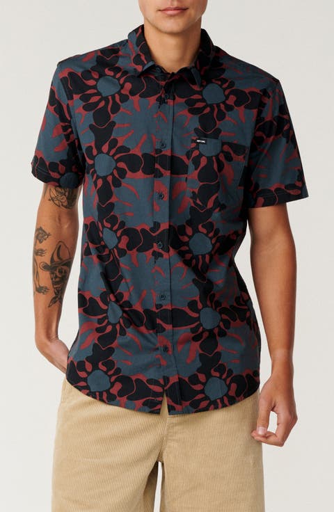 Pacific Rinse Short Sleeve Button-Up Shirt