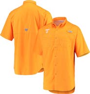 Columbia Men's Columbia Tennessee Orange Tennessee Volunteers Big & Tall Collegiate Tamiami Button-Down Shirt