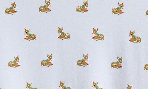 Skims Boyfriend Long Sleeve T-shirt & Loose Pants Pajamas In White