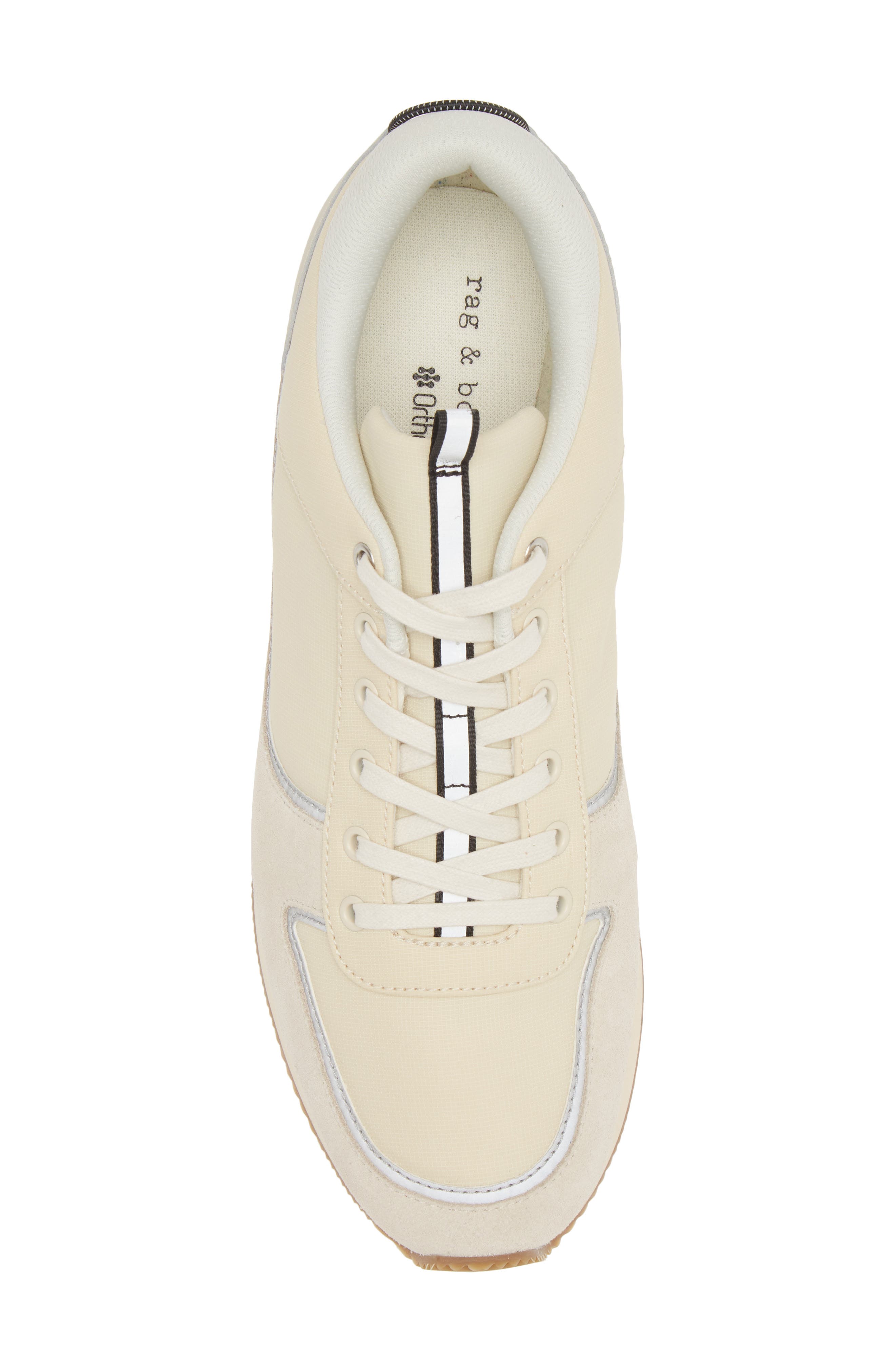 rag & bone Pursuit Retro Runner Sneaker, Alternate, color, Turtledove
