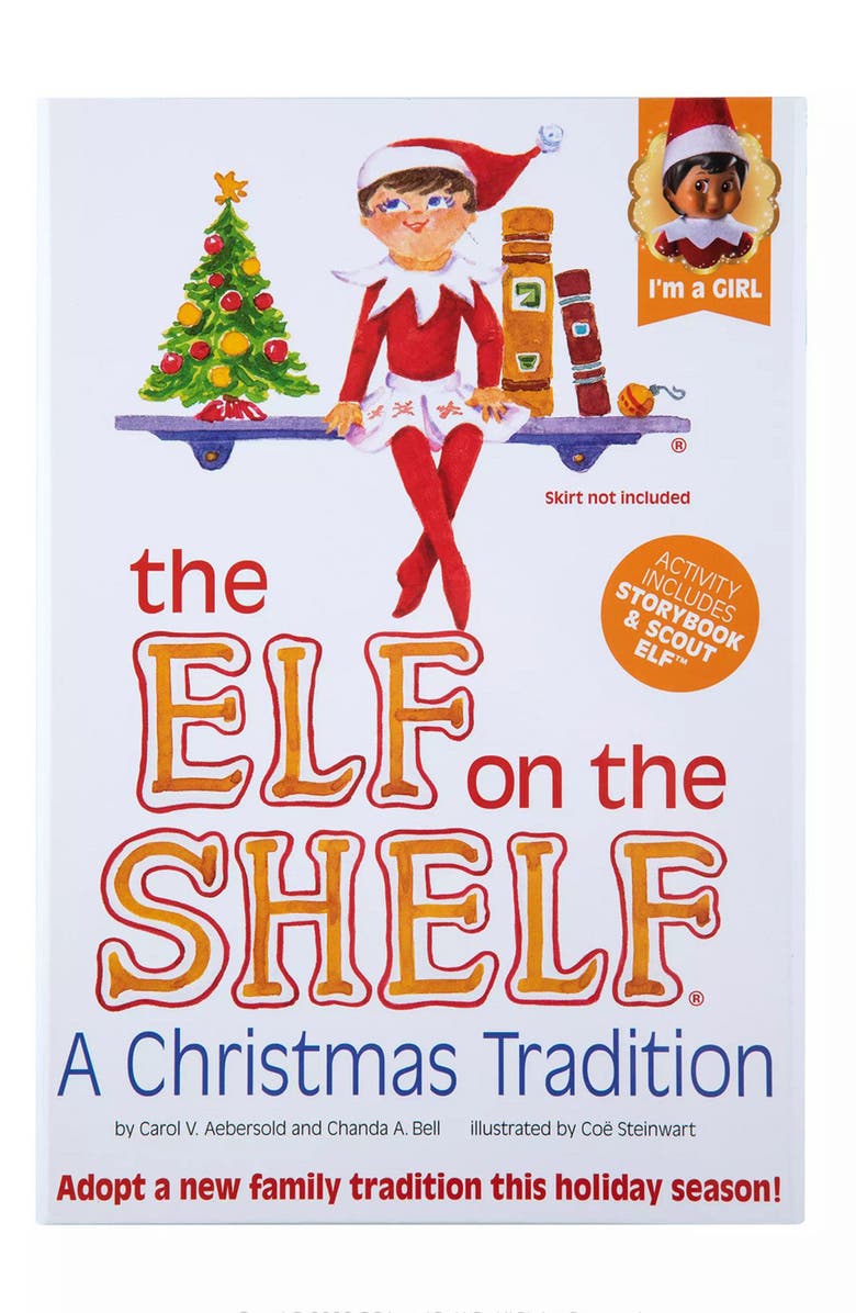 Elf on the Shelf Girl Elf & Book Set, Alternate, color,