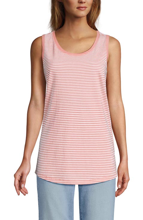 Supima Cotton Tunic Tank Top