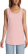 Lands' End Supima Cotton Tunic Tank Top