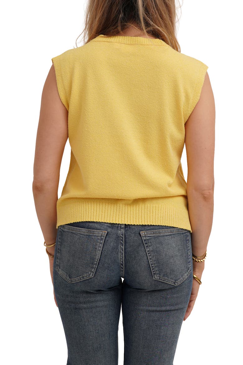 Sleeveless V-Neck Shell, Alternate, color, ACACIA