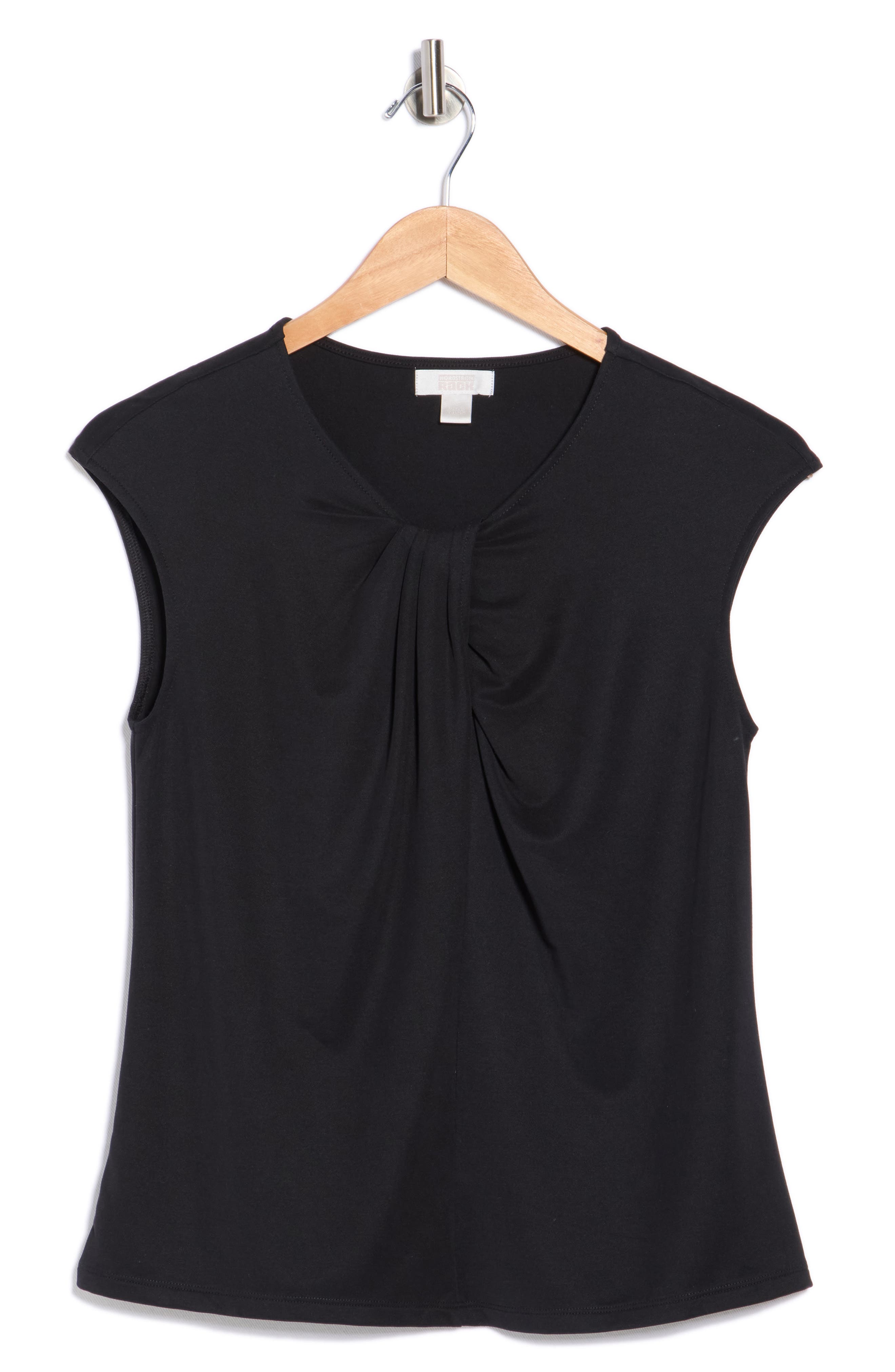 NORDSTROM RACK Twist Neck Cap Sleeve T-Shirt
