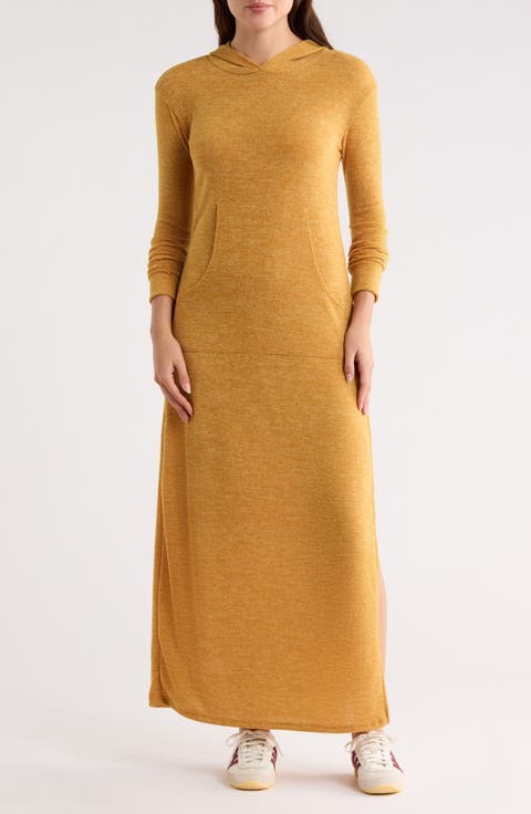 Hooded Long Sleeve Dress