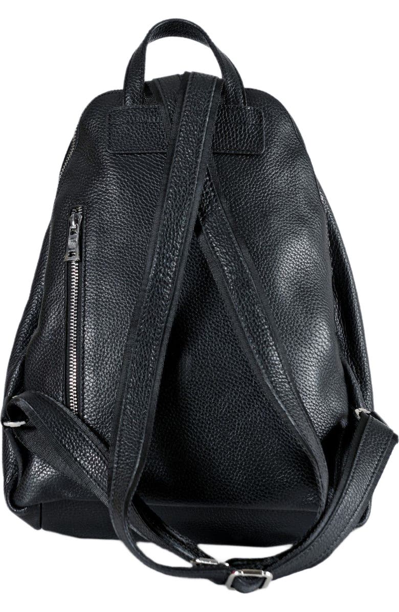 Forever & Always Shoes Alessia Leather Backpack Bag, Alternate, color,
