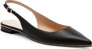COACH Claire Slingback Pointed Toe Skimmer Flat