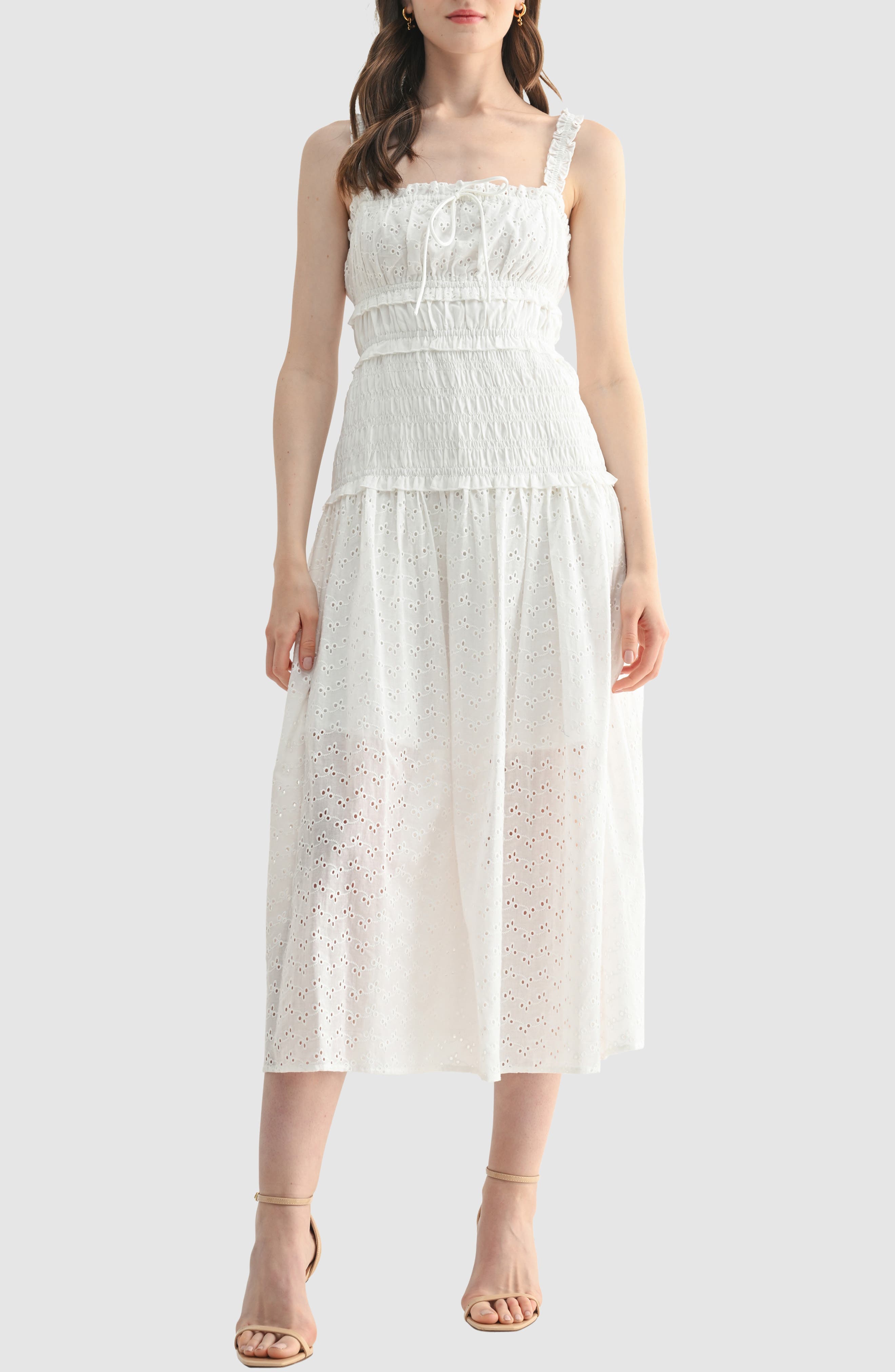 selected WHITE