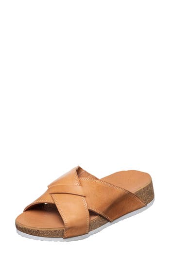 Antelope Adeline Slide Sandal In Tan
