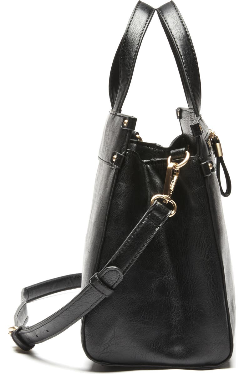 Sole Society Zypa Faux Leather Satchel, Alternate, color,