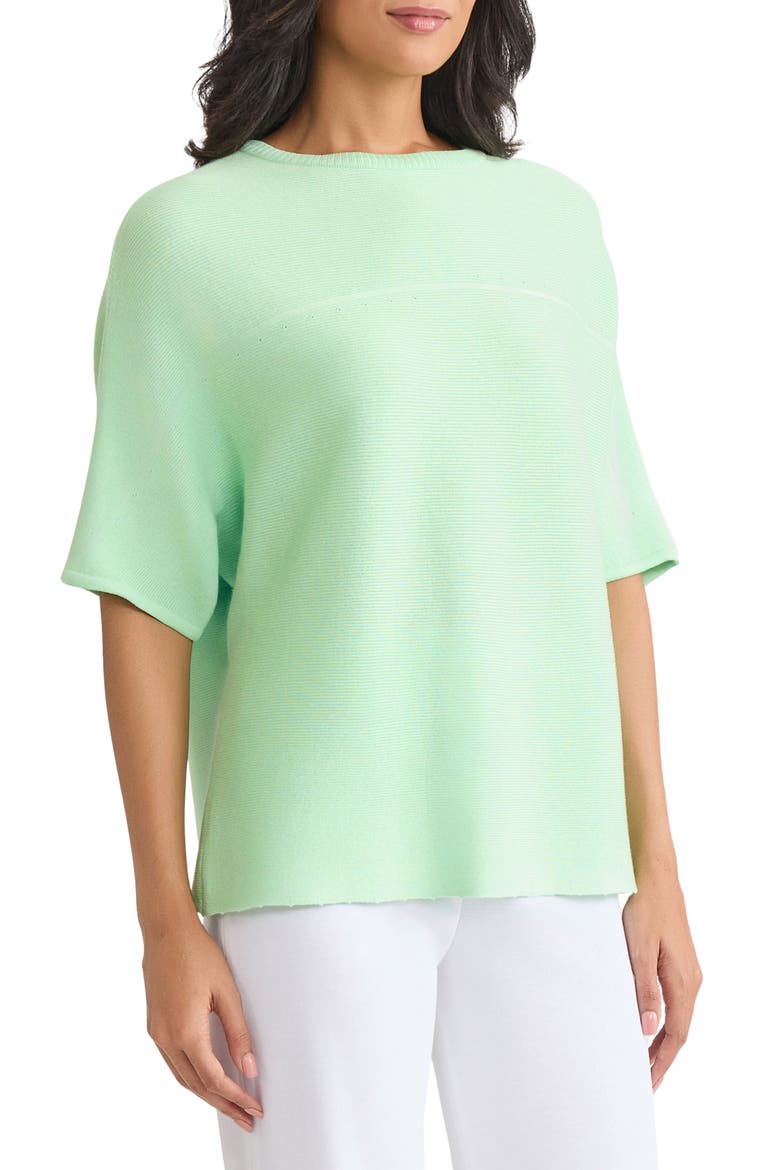 Dolman Sleeve Knit Tunic, Alternate, color, PARADISE GREEN