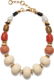 Lizzie Fortunato Ilios Bead Necklace