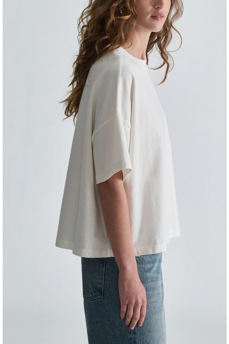 Oversize Crewenck T-Shirt, Alternate, color, ANTIQUE WHITE