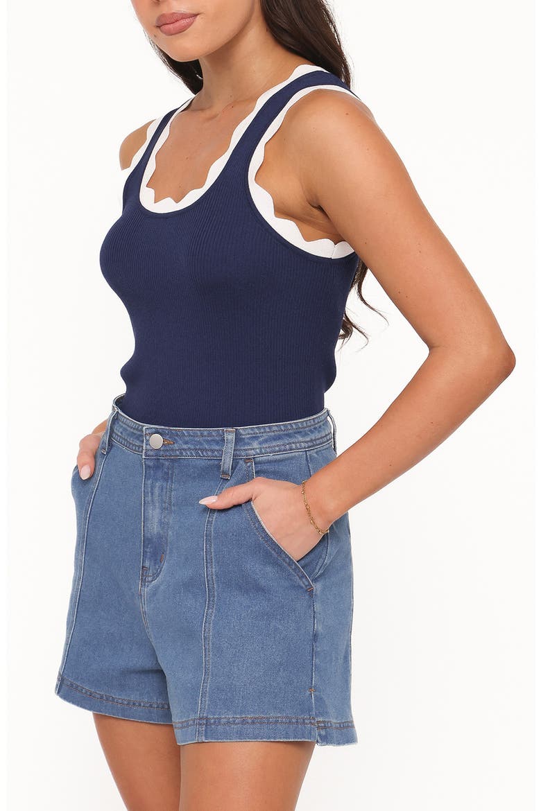 Denim Shorts, Alternate, color, MEDIUM WASH
