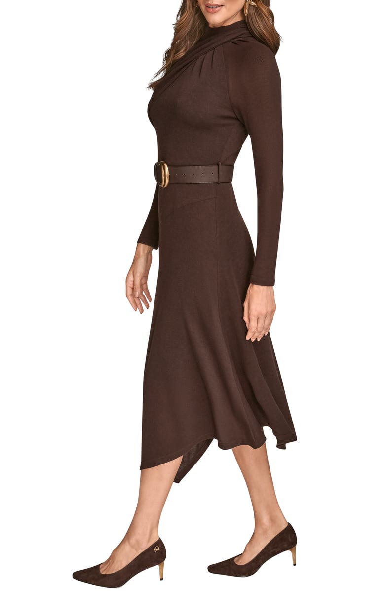 Donna Karan New York Long Sleeve Knit Midi Dress, Alternate, color,