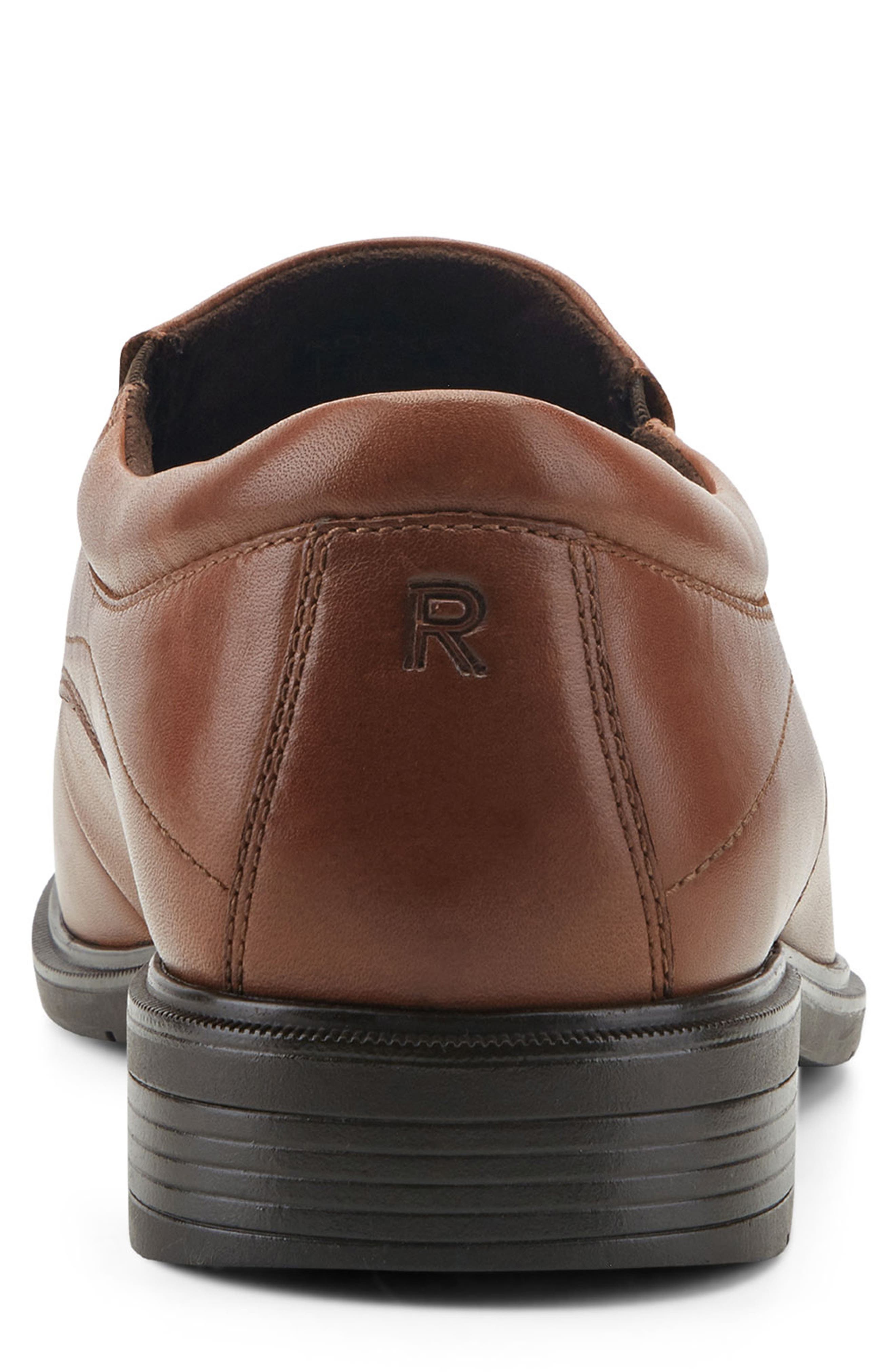 Rmodell Venetian Leather Loafer, Alternate, color, DARK NATURAL