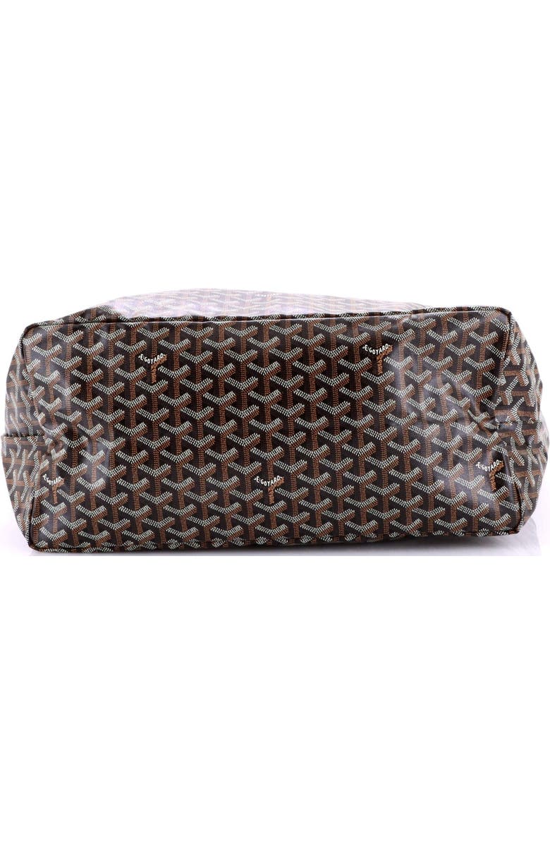 Pre-Owned Goyard Saint Louis Tote Coated Canvas GM, Alternate, color, Black