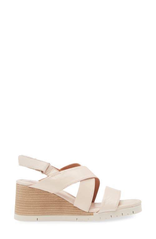 Miz Mooz Morgana Wedge Sandal In Cream