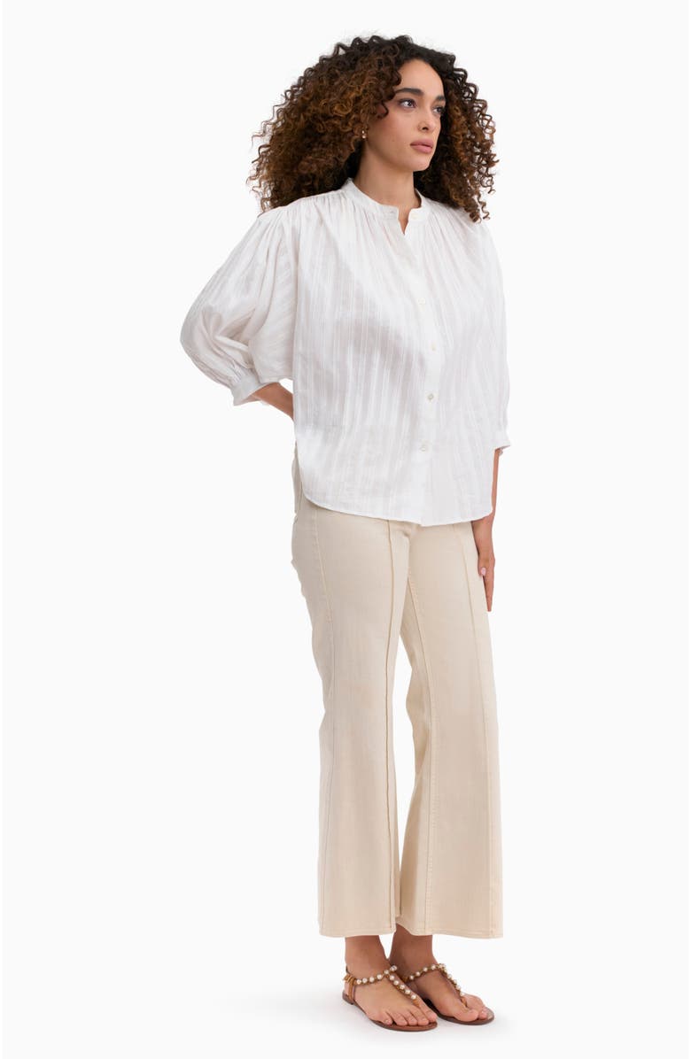 Rebecca Taylor Marianne Blouse, Alternate, color, Ivory