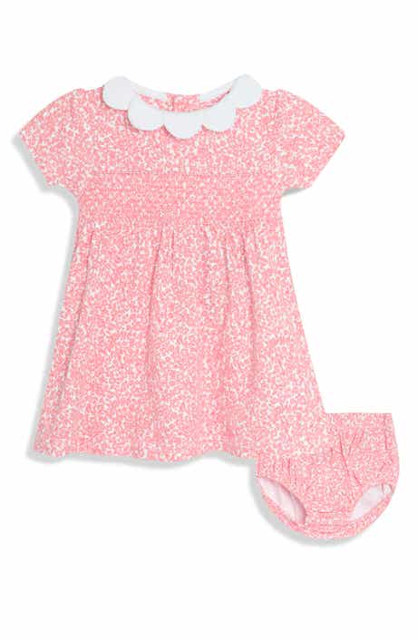 JOJO MAMAN BEBE Floral Cotton Dress & Bloomers