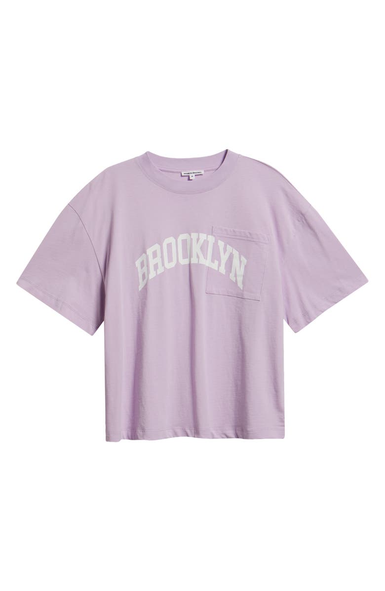 Brooklyn Industries Brooklyn Cotton Pocket T-Shirt, Alternate, color, Orchid Bloom
