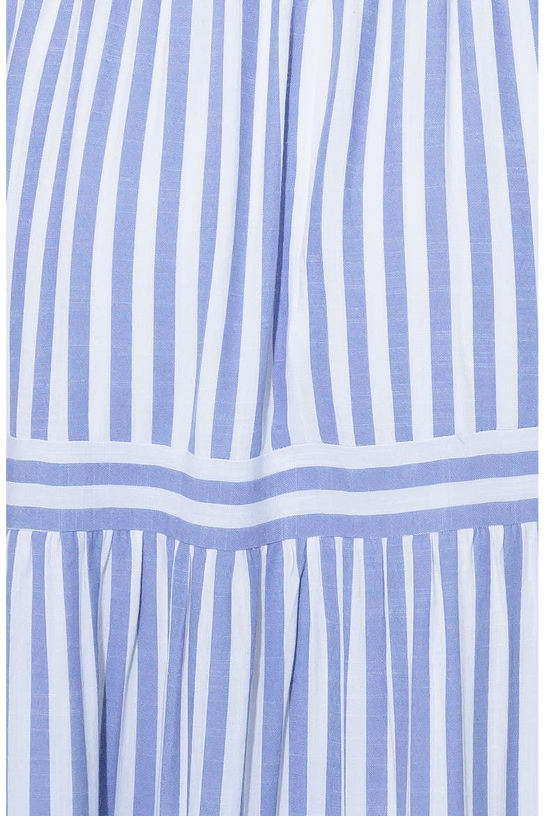 Stripe Maxi Sundress, Alternate, color, BLUE/ WHITE