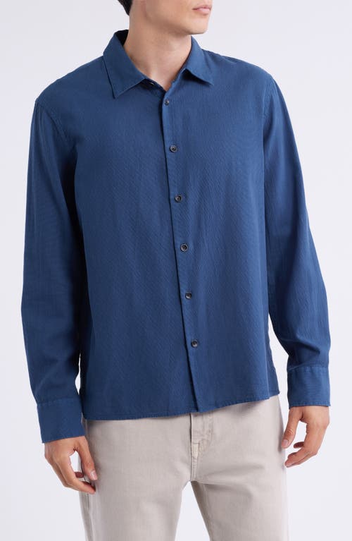 Rag & Bone Dalton Button-up Shirt In Blue